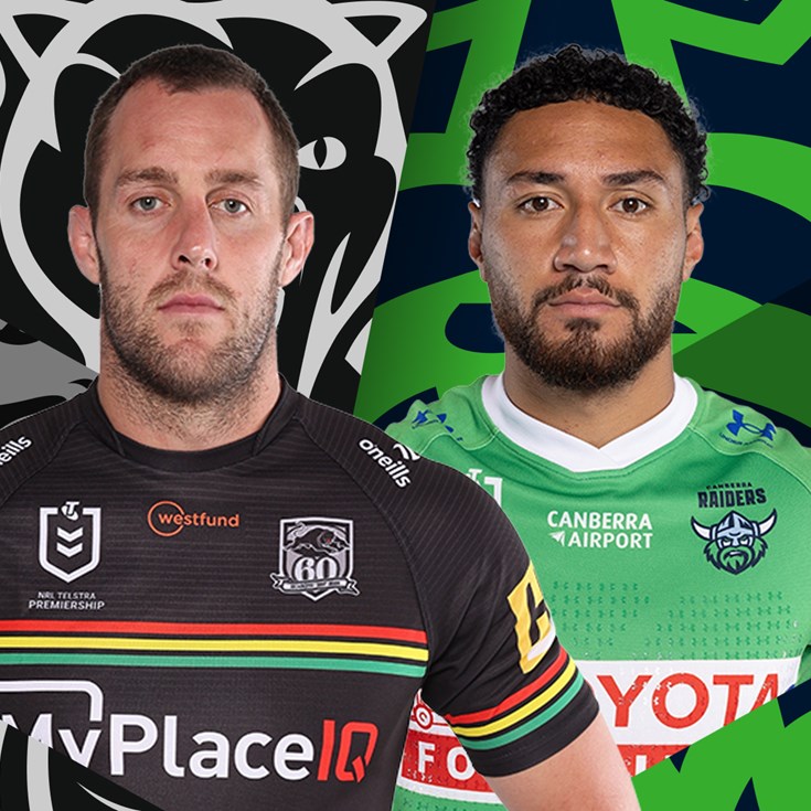 Panthers v Raiders: Cogger steps up; Pattie returns