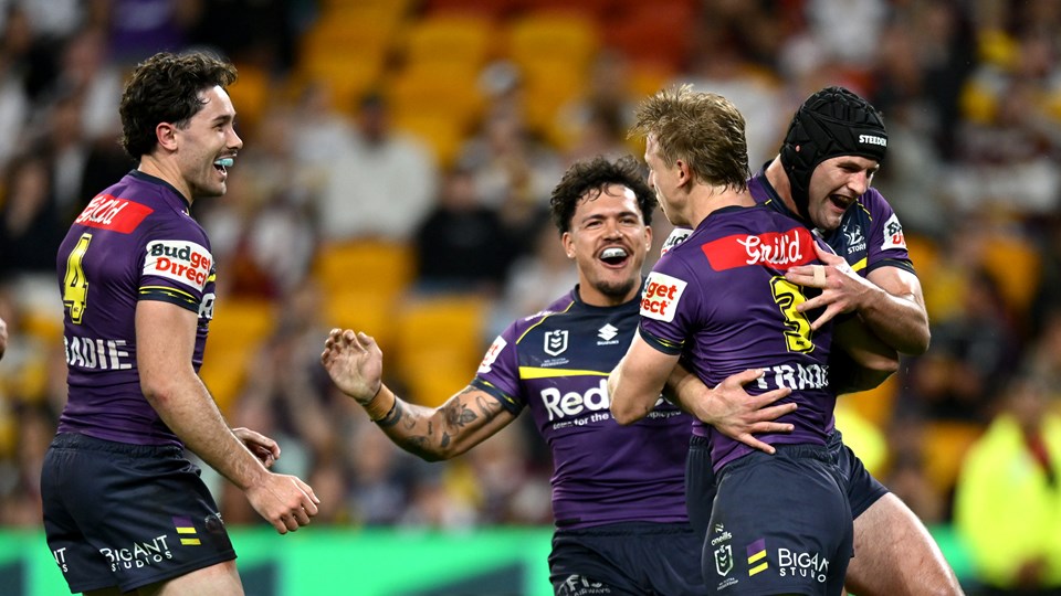Storm crash Broncos' farewell party