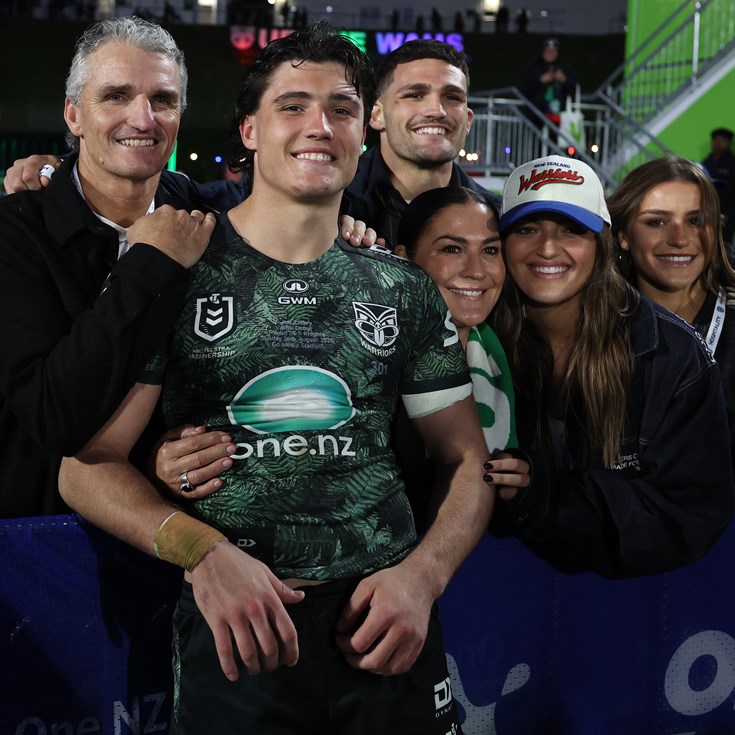 Cleary: 'Just cool to play for my dad’s old club, awesome'