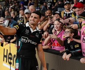 Cleary hits 200 as potent Panthers do a number on rivals