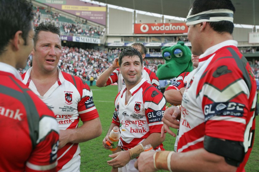 Mat Head was the Dragons' hero on Anzac Day in 2005.
