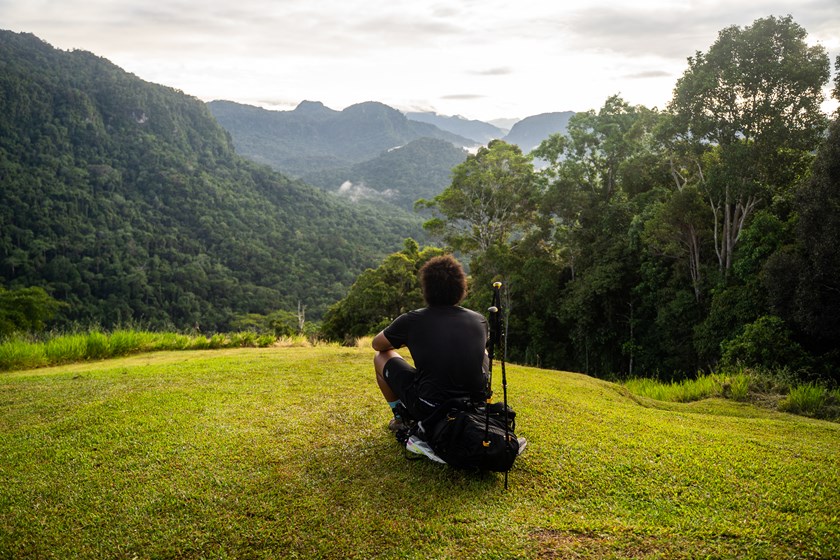 Roosters forward Naufuha Whyte reflected on the sacrifices made by those who fought at Kokoda 