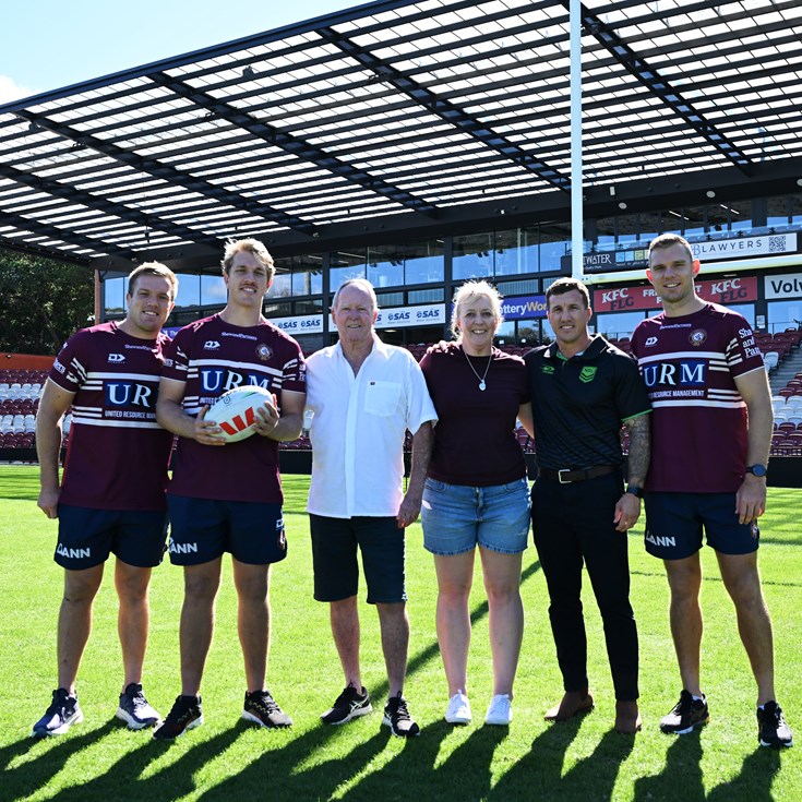 Sea Eagles help launch 'Kick for a Cause'