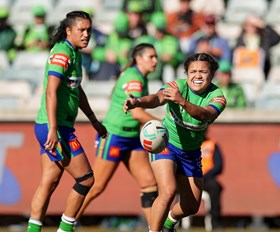 Green energy: Temara sisters putting steel in Raiders' spine