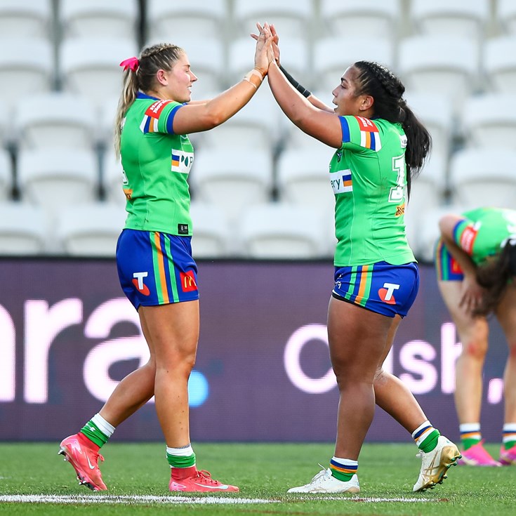Sheridan makes No.1 jersey her own in rousing Raiders debut