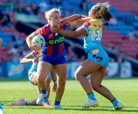 She's one of us: Knights embrace 'Newy girl' Georgia