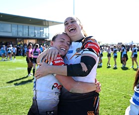 Why the Tigers can't stop smiling as Rae gun puts on a show