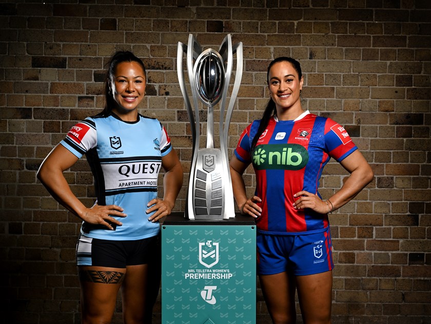 Sharks captain Tiana Penitani and Knights counterpart Yasmin Meakes both believe their teams can win the NRLW premiership.
