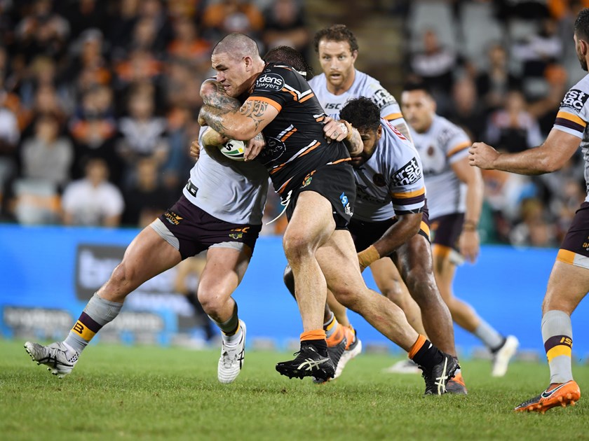 Wests Tigers prop Russell Packer
