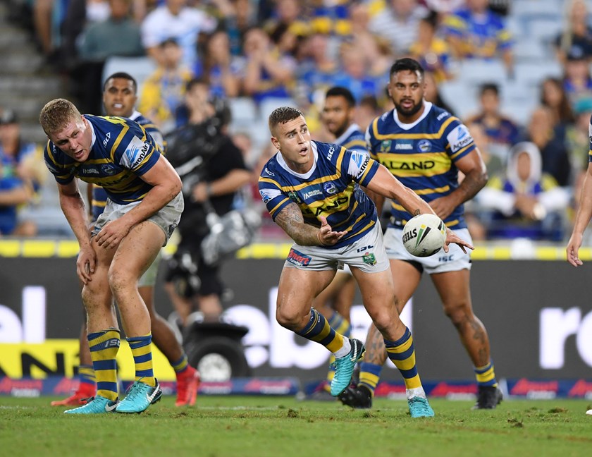 Cameron King in 2018 during his stint with Parramatta.