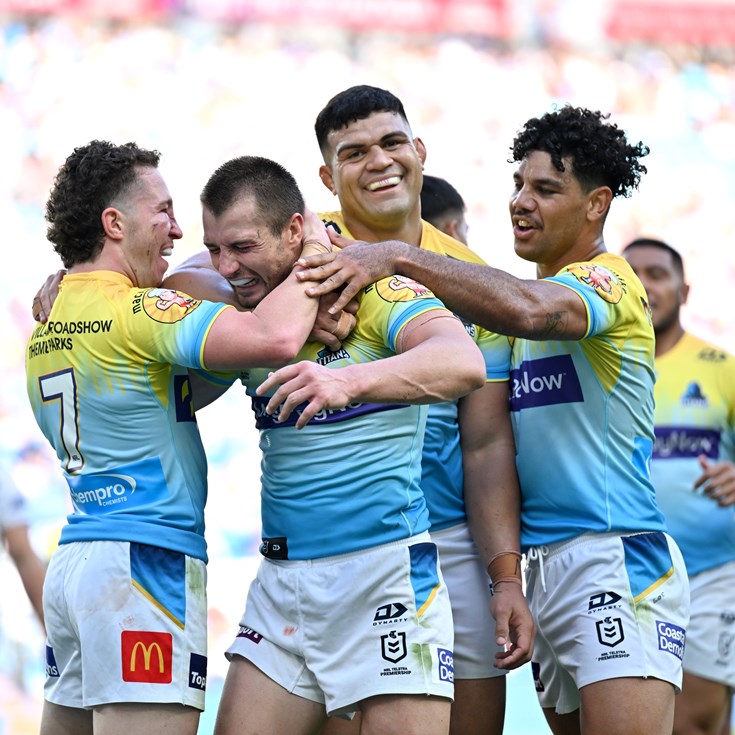 Foran scores three as Titans edge gallant Bulldogs