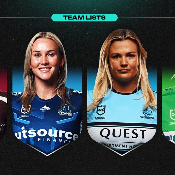 NRLW Team Lists: Round 10