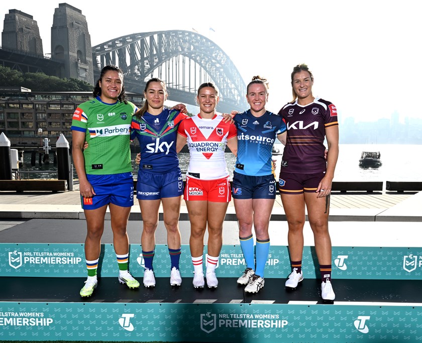 Club rivals Zahara Temara, Apii Nicholls, Brooke Anderson, Georgia Hale and Brianna Clark hope to unite for the Kiwi Ferns at this year's World Cup.