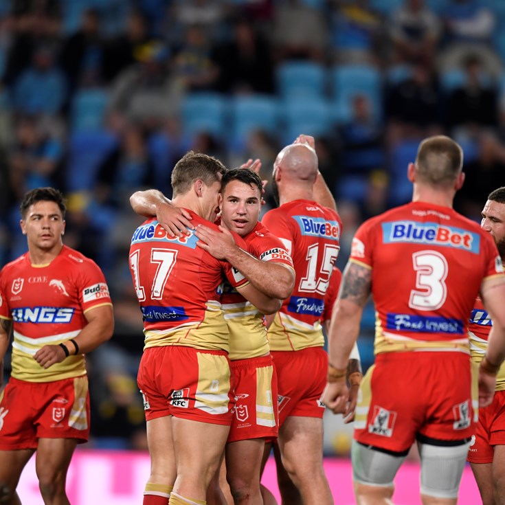 Dolphins sink Titans with golden point penalty goal win