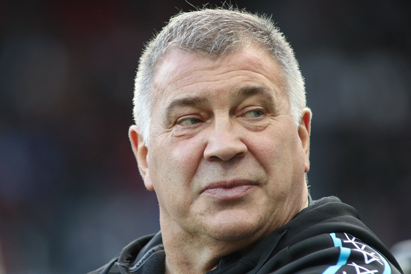 England coach Shaun Wane at the 2021 Rugby League World Cup in England