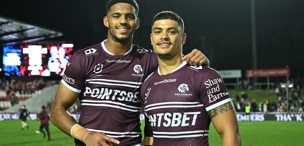 High school connection has Manly wingers soaring