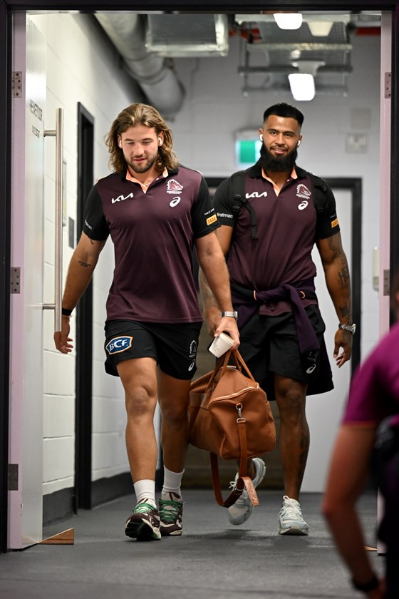 Pat Carrigan and Payne Haas have been key performers up front for the Broncos.