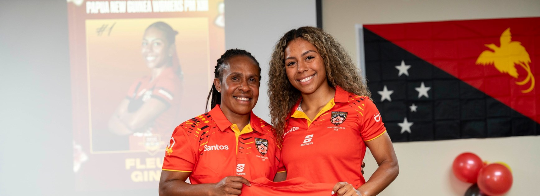 'There's a big future': Teen stars on show for PNG women