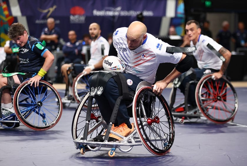 Jeremy Bourson was named Player of the Match after France's big win over Scotland.
