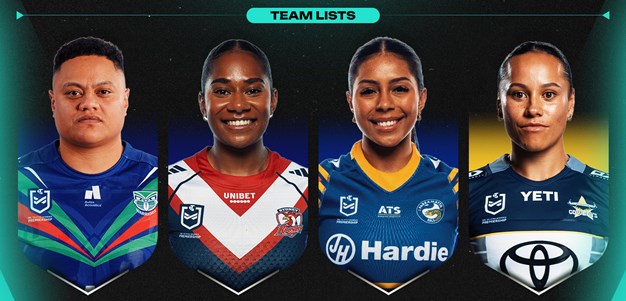 NRLW Team Lists: Round 5 Magic Round