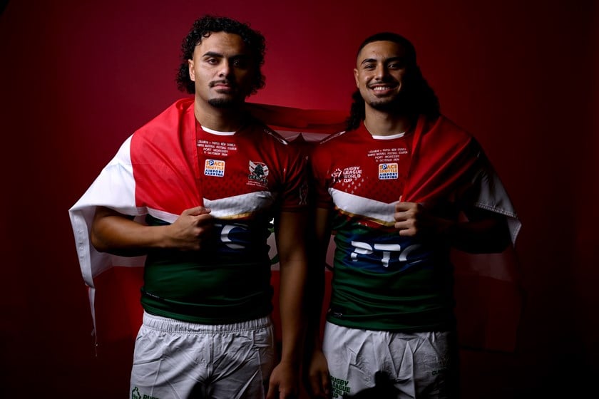 The Francis brothers will unite for Lebanon's clash with Tonga at CommBank Stadium. 