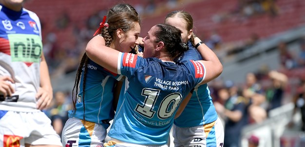 Titans book finals berth after late try sinks Knights
