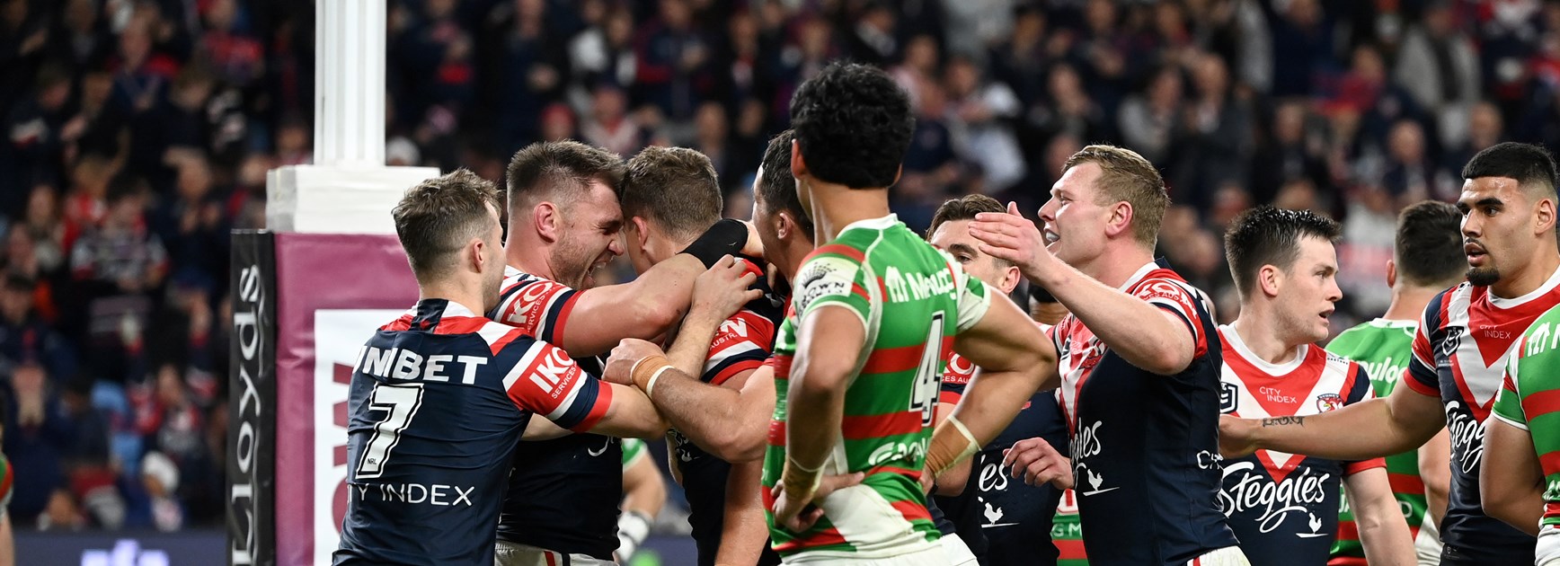 Roosters down Rabbitohs but win proves costly