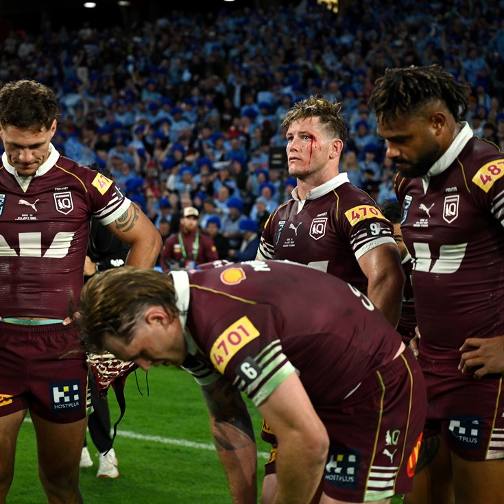 'We're sorry we let you down': Maroons vow to grow from lost series