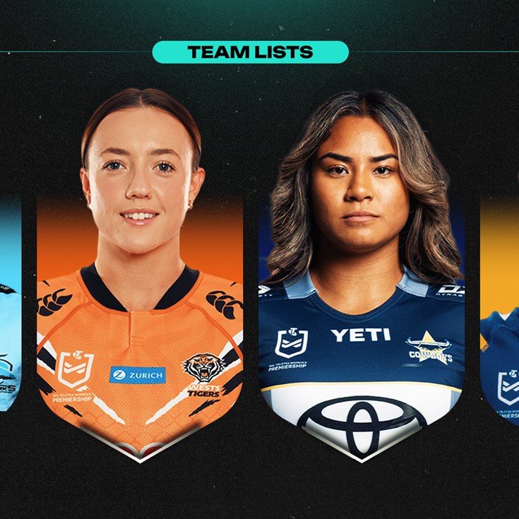 NRLW Team Lists: Round 11