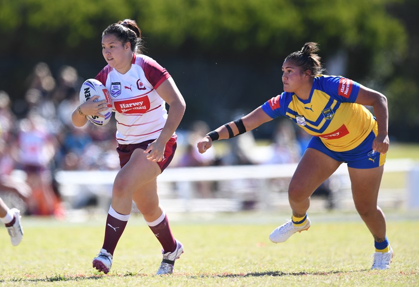 Queensland Rubys and NSW City played out an exciting 8-8 draw.