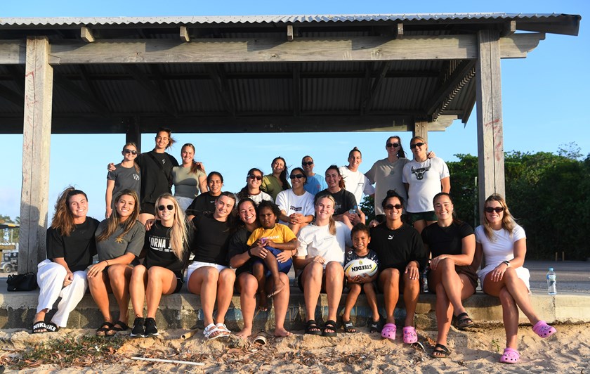 The Jillaroos spent time in the Torres Strait in the lead up to their opening Pacific Championships game against New Zealand.