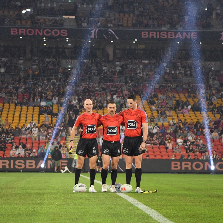 NRL match officials: Round 6