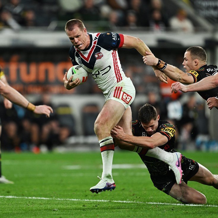 Leading from the front: Collins taking youngsters under his wing for grudge match