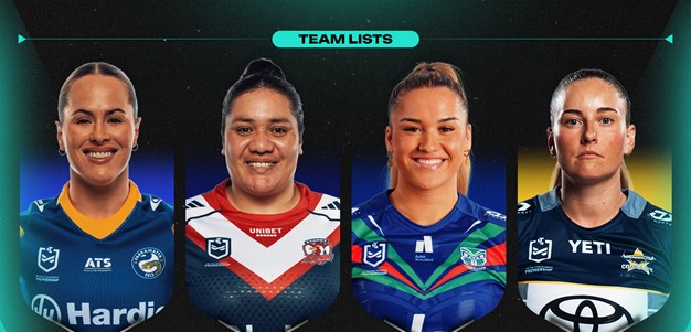 NRLW Team Lists: Round 4