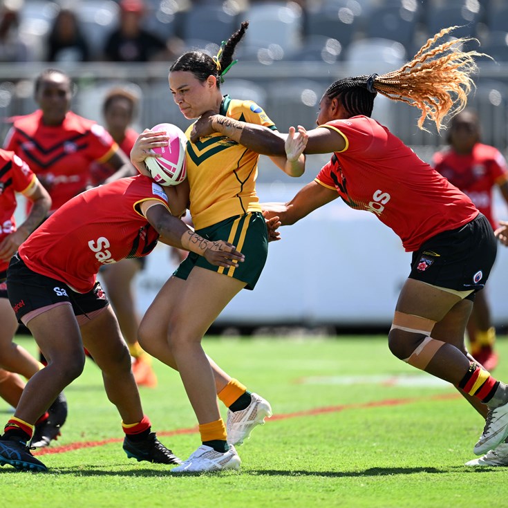 Australian Schoolgirls claim hard-fought win against Junior Orchids