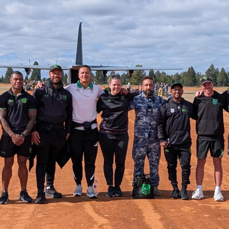 NRL partners with Air Force to inspire Western NSW communities
