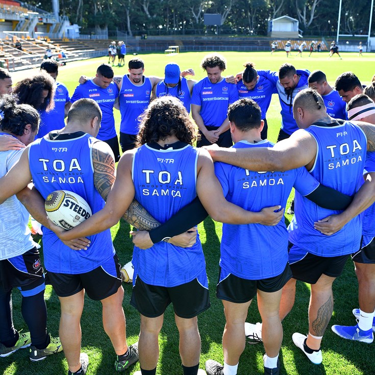 Panthers quartet among new faces in Samoa squad