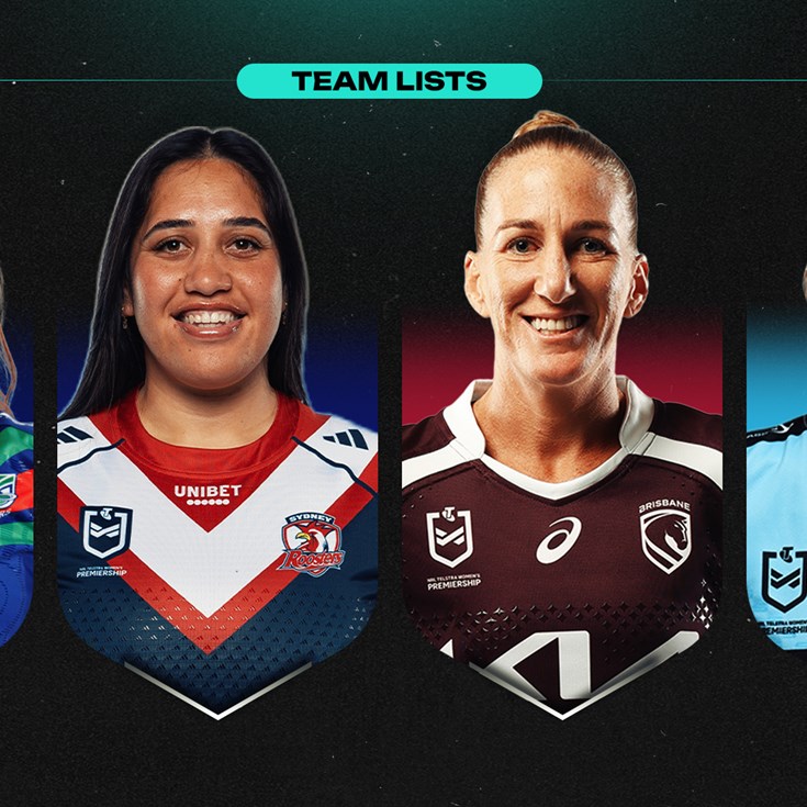 NRLW Team Lists: Round 9