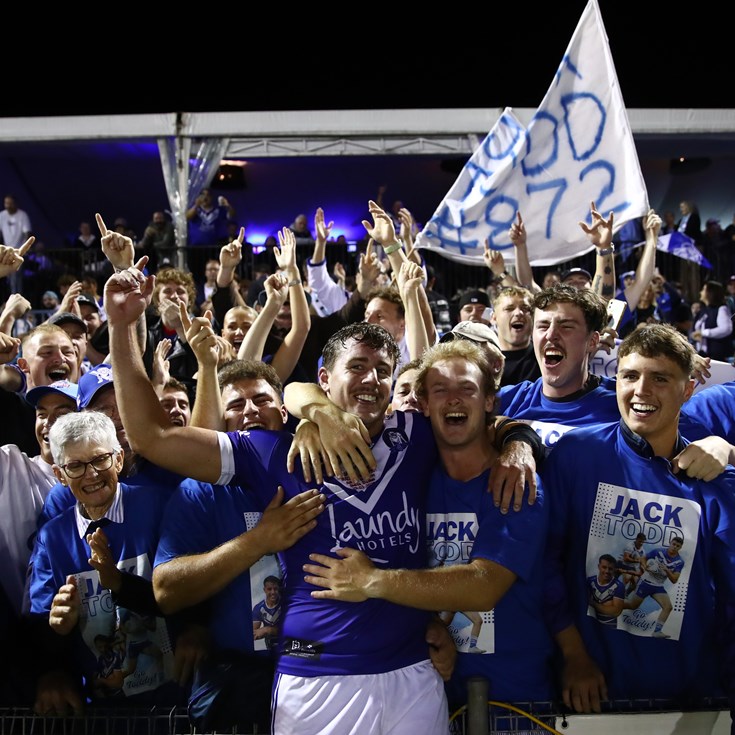 Todd takes flight:  Bulldogs rookie's journey to emotional debut