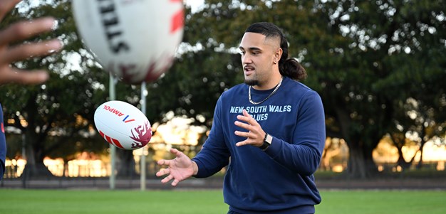 Blues debut a family affair for Freddy's new enforcer Keaon