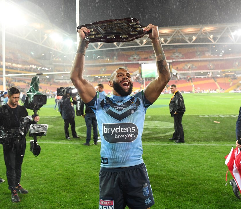 Josh Addo-Carr has experienced the highs of State of Origin and is eager to play for NSW this year.