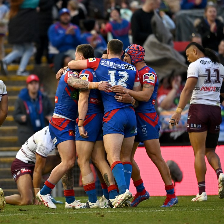 Marzhew the hat-trick hero as Knights overcome Sea Eagles at home