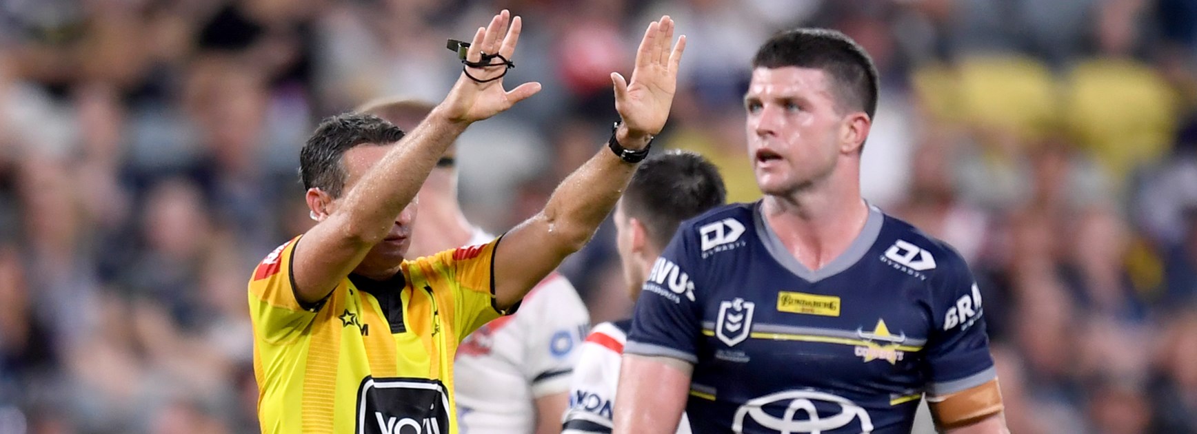 Chad Townsend was one of three Cowboys players sin-binned