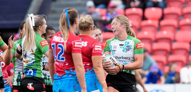 Holyman happy with try double as Raiders close in on NRLW finals berth