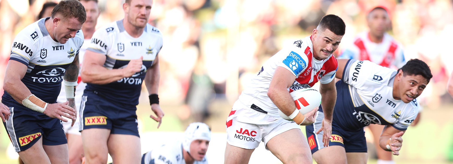 Super Saturday: Dragons v Cowboys; Titans v Broncos