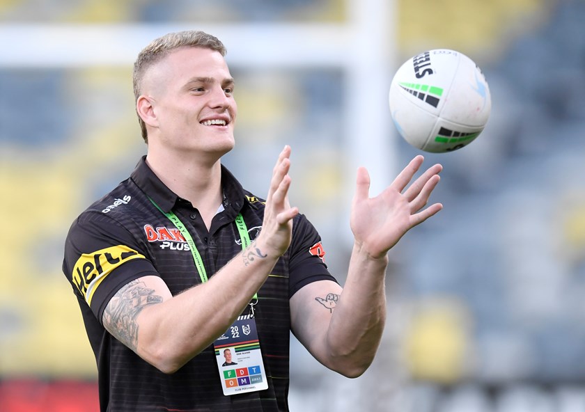 Penrith Panthers prop Eddie Blacker. Photo: NRL Images