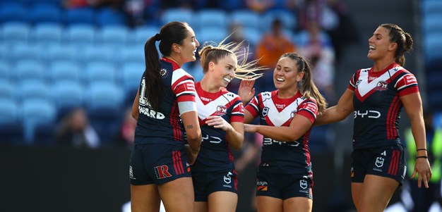 NRLW Sunday: Sharks v Eels; Roosters run riot; Titans go seven straight