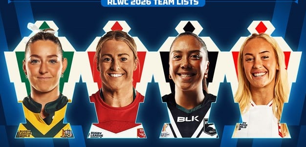 World Cup team lists: Women's Round 1