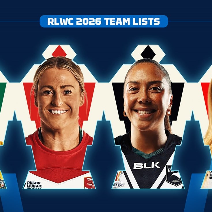 World Cup team lists: Women's Round 1