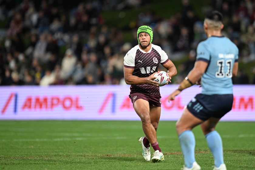 Cooper Bai representing the Queensland Under 19 side in 2025.